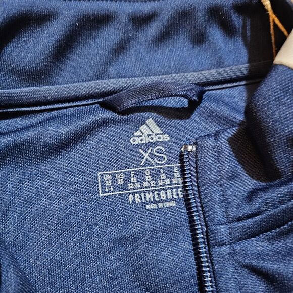 Adidas Pharrell Human Race Track Jacket Women's XS Navy Pink White Soccer Run LE - Picture 13 of 14